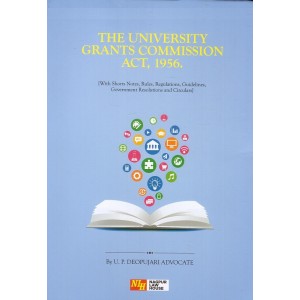 Nagpur Law House's The University Grants Commission Act, 1956 by U. P. Deopujari